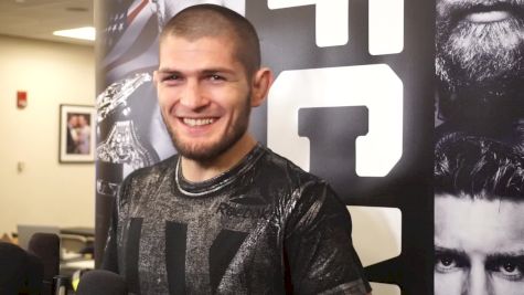 UFC 205: Khabib Nurmagomedov Gives Epic Scrum