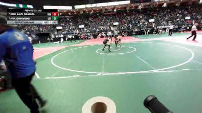 122 lbs Quarterfinal - Ava Sommers, LDYA vs Euli Andi Gambal, Unattached