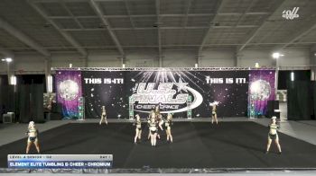 Element Elite Tumbling & Cheer - Chromium [2026 L4 Senior - D2 Day 1] 2026 The U.S. Finals Louisville