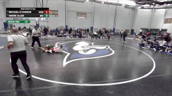 157 lbs 1st Place Match - Andre Allen, McDaniel vs Michael O`Connor, Stevens Tech