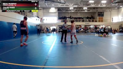 165 lbs Round 5 (6 Team) - Beau Murphy, Cowley College vs Caleb Marx, Snow
