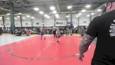 86 lbs Quarterfinal - Caleb Osborn, All-Phase WC vs Patrick Gibbs, Mat Rats Rebooted