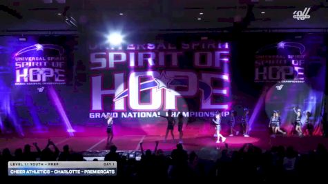 Cheer Athletics - Charlotte - PremierCats [2026 L1.1 Youth - PREP Day 1] 2026 Spirit of Hope Grand Nationals