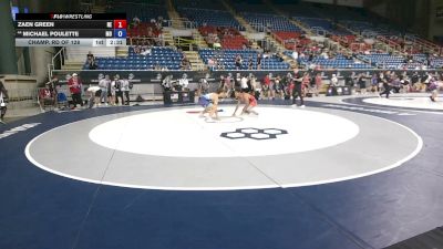 138 lbs Champ. Rd Of 128 - Zaen Green, Nebraska vs Michael Poulette, Missouri