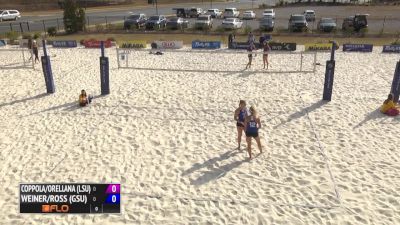 Coppola-Orellana (LSU) vs. Weiner-Ross (GSU)
