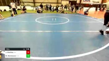 70 lbs Rr Rnd 1 - James MacKay, New England Gold vs Mateo Montanaro, Hamma Shack