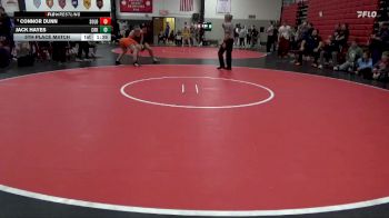 175 lbs 5th Place Match - Jack Hayes, CR Kennedy vs Connor Dunn, Solon