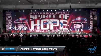 Cheer Nation Athletics - Day 40 [2022 Navy L1 Junior - D2 - Small] 2022 Spirit of Hope Charlotte Grand Nationals