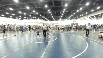 40 lbs Round Of 16 - Emilio Perez, Rising Sun WC vs Laylah Mendoza, Sierra Sabers