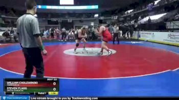 7 lbs Quarterfinal - Steven Flagg, Smiths Station Hs vs William Cholewinski, Thompson HS