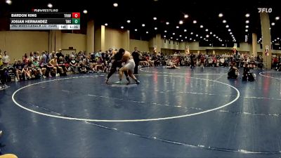 285 lbs 2nd Wrestleback (32 Team) - Josian Hernandez, Team Mat Clash vs Bardon King, Team Rich Habits White