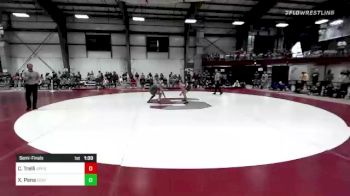 141 lbs Semifinal - Chris Trelli, Springfield vs Xavier Pena, Centenary