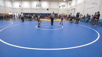 65-70 lbs Semifinal - Dominic Galvan, EGWA vs Caleb Schoch, Bay Area Dragons