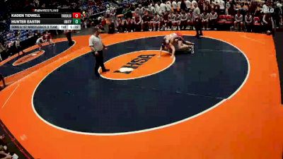 215 lbs Semis & 1st Wrestleback (8 Team) - Kaden Tidwell, Vandalia vs Hunter Eastin, Tolono (Unity)