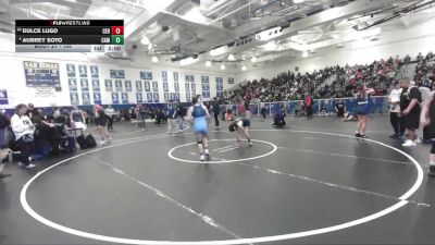 105 lbs Champ. Round 1 - Dulce Lugo, Cerritos vs Aubrey Soto, Camarillo