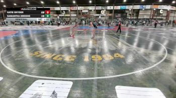 160 lbs Semifinal - Samantha Dreiske, Lemmon vs Katie Snyder, American Outlaws Wrestling