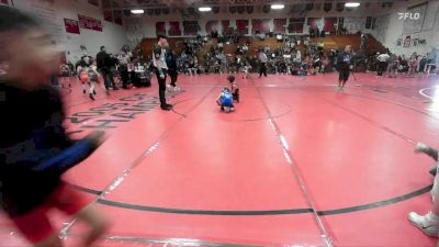 42-50 lbs Round 2 - Christian Garcia, So Cal Hammers vs Bryant Buchin, San Clemente Youth Wrestling