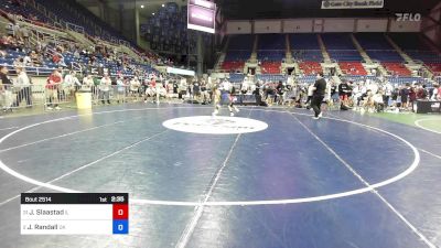 157 lbs Rnd Of 32 - Julian Slaastad, IL vs Jude Randall, OK