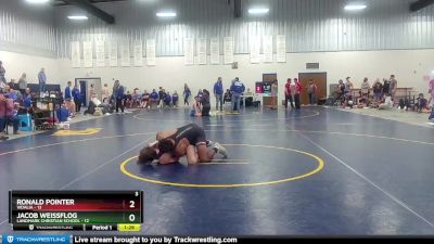 175 lbs Semis & 3rd Wb (16 Team) - Jacob Weissflog, Landmark Christian School vs Ronald Pointer, Vidalia