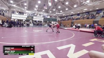 132 lbs 3rd Place Match - Brody Buck, La Costa Canyon vs Tommy Hay, Mt Carmel