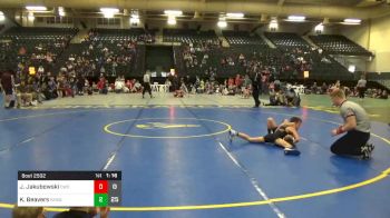 77 lbs 3rd Place - Jace Jakubowski, Columbus Wrestling Org. Maroon vs Keston Beavers, Kearney Matcats Gold