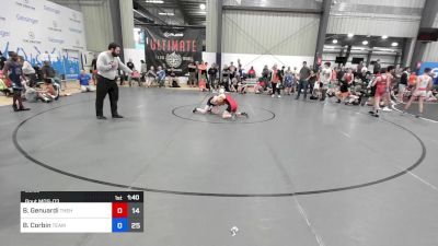 85 lbs Rr Rnd 3 - Brady Genuardi, The Hunt Wrestling Club vs Brian Corbin, Team Dynasty