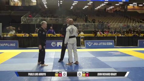Pablo Luis Arroyo vs John Richard Brady 2025 Pan Jiu Jitsu IBJJF Championship