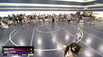 95 lbs Round 5 (6 Team) - Olivia Hernandez, Oregon vs Kaliya Klise, Gold Rush