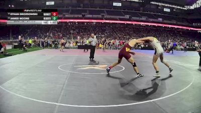 D1-175 lbs Champ. Round 1 - Ethan Drozdowski, Warren Mott HS vs James Moore, Walled Lake Northern HS