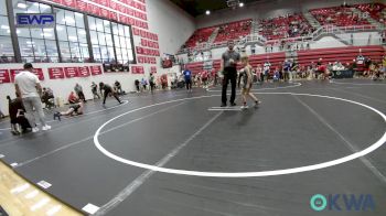 58 lbs Semifinal - Canyon Jones, Tecumseh Youth Wrestling vs Lucas Knight, Newkirk Takedown Club