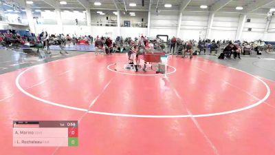 81 lbs Consi Of 16 #2 - Anthony Marino, Coventry RI vs Logan Rocheleau, Fairfax