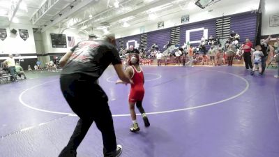 53 lbs Final - Dallas Carter, Spazz Wrestling vs Anthony Benedetti, Power Half Wrestling Academy