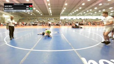 113 lbs Rr Rnd 2 - Jack Bell, Knights Wrestling Club-Red vs Max Clark, Team Shutt Nation