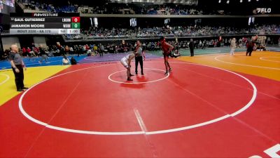 6A 175 lbs Cons. Round 3 - Saul Gutierrez, Langham Creek vs Jamarion Moore, Houston Westside