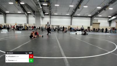 85 lbs Rr Rnd 2 - Reza Khademi, Daniel Cormier Wrestling Club vs Caleb Dunne, Black Fox Wrestling Academy