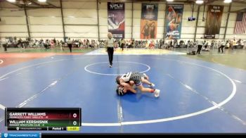 76 lbs Rd# 1 9:00am Friday - Garrett Williams, Minnesota Funky Singlets vs William Kershisnik, Ranger Wrestling Club