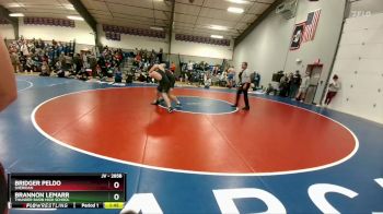 285B Semifinal - Bridger Peldo, Sheridan vs Brannon LeMarr, Thunder Basin High School