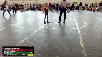 56 lbs Round 3 (6 Team) - Mazin Hmidan, Donahue WA vs Deacon Markijohn, Rambler WC