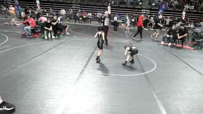 53 lbs Consi Of 16 #2 - Kurt Schairer, Apex vs Zachary Rivera, Fightin Irish Wrestling Club
