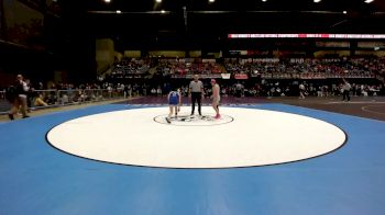 125 lbs Champ. Round 1 - Courtney Nye, Wichita-Kapaun Mt. Carmel HS vs Analyce Sandoval, Kansas City-Washington HS