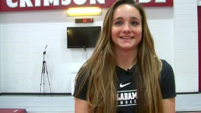 Wynter Childers on Team Chemistry and Experiencing College Town Traffic - Alabama Fall Visit 2016