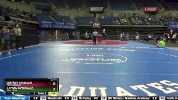 Champ. Round 1 - Jeffrey Kinzeler, Fontainebleau vs Layden McDonald, Holy Cross