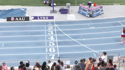 Youth Girls' 200m Hurdles Championship, Semi-Finals 10 - Age 13