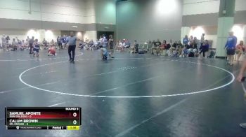 106 lbs Round 5 (6 Team) - Calum Brown, STL Orange vs Samuel Aponte, Raw (Raleigh)