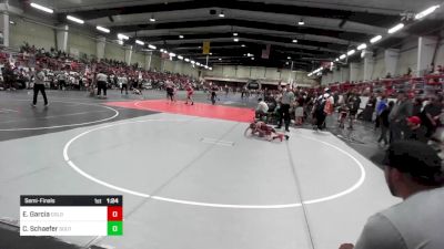 69 lbs Semifinal - Edgar Garcia, Colorado Outlaws vs Coltyn Schaefer, Southwest Hammers