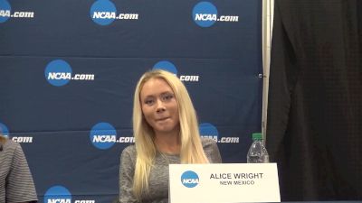 We asked Alice Wright if the 2016 team champ will be a better team than last year's New Mexico squad