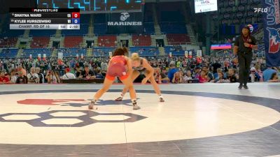 125 lbs Champ. Rd Of 16 - Shayna Ward, CA vs Kylee Kurszewski, WI