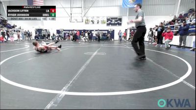 84-88 lbs Rr Rnd 1 - Jackson Litten, Elgin Wrestling vs Ryker Johnson, Division Bell Wrestling