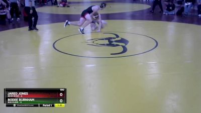 190 lbs Round 5 (8 Team) - Jared Jones, Bear River vs Bodee Burnham, Box Elder