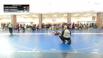 100 lbs Round Of 16 - Ryder Nordquest, Rockmart Takedown Club vs Torrey Caraballo, Ace Academy